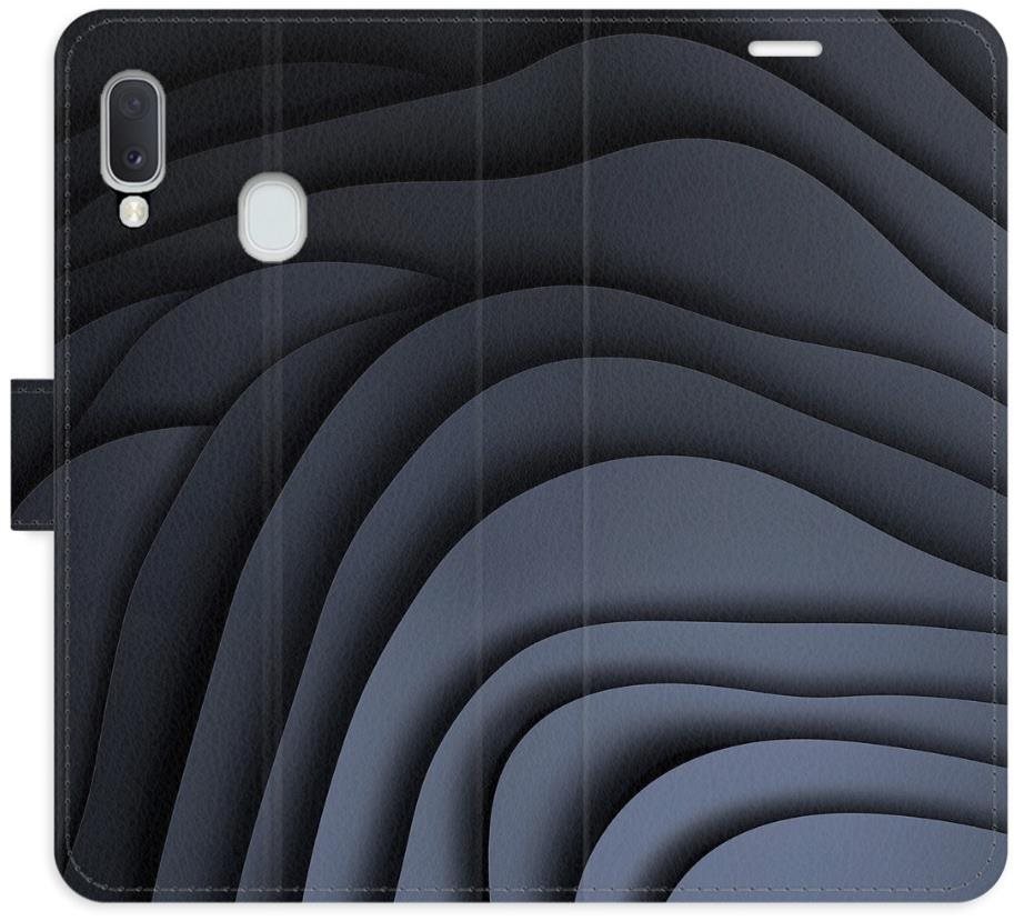 iSaprio Flip puzdro Dark Waves pre Samsung Galaxy A20e