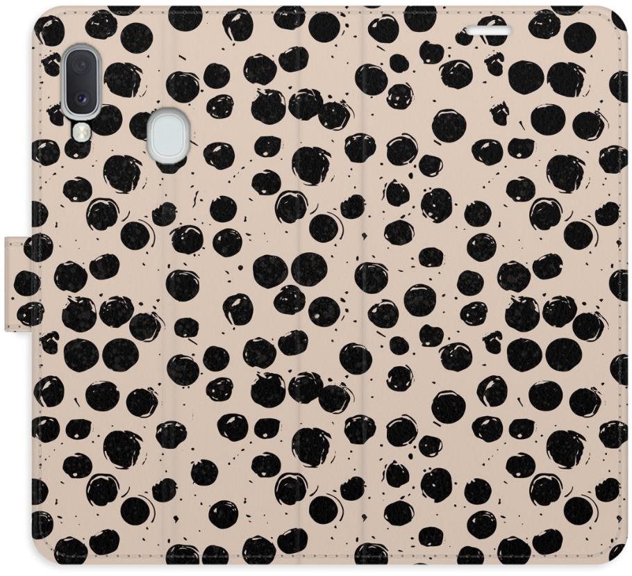 iSaprio Flip puzdro Dotted 02 pre Samsung Galaxy A20e