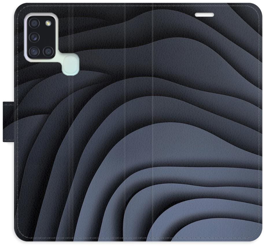 iSaprio Flip puzdro Dark Waves pre Samsung Galaxy A21s