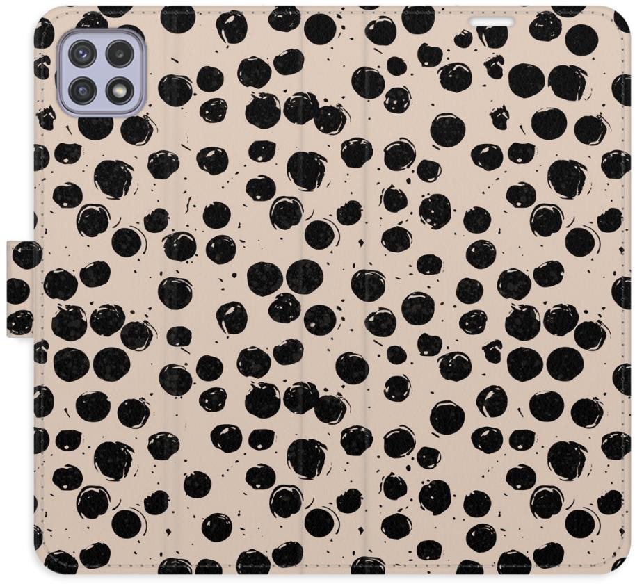 iSaprio Flip puzdro Dotted 02 pre Samsung Galaxy A22 5G