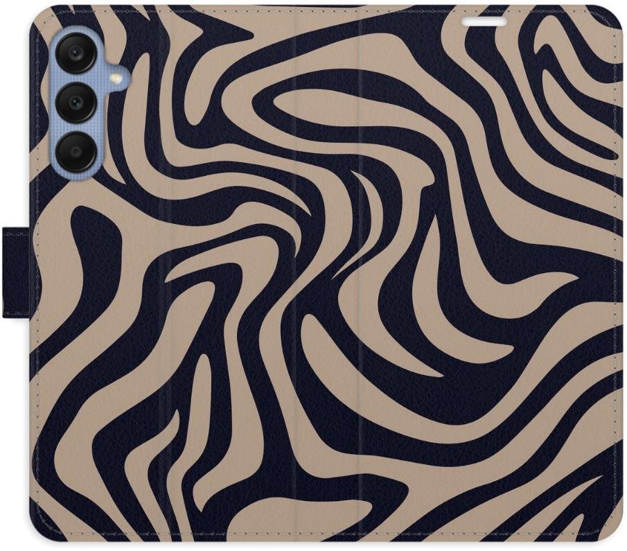 iSaprio Flip puzdro Zebra Black 02 pre Samsung Galaxy A25 5G