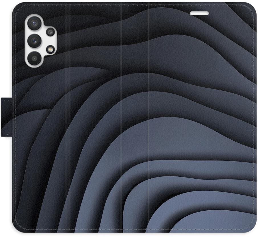 iSaprio Flip puzdro Dark Waves pre Samsung Galaxy A32