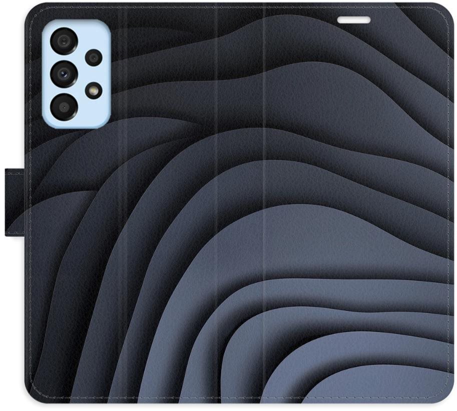 iSaprio Flip puzdro Dark Waves pre Samsung Galaxy A33 5G