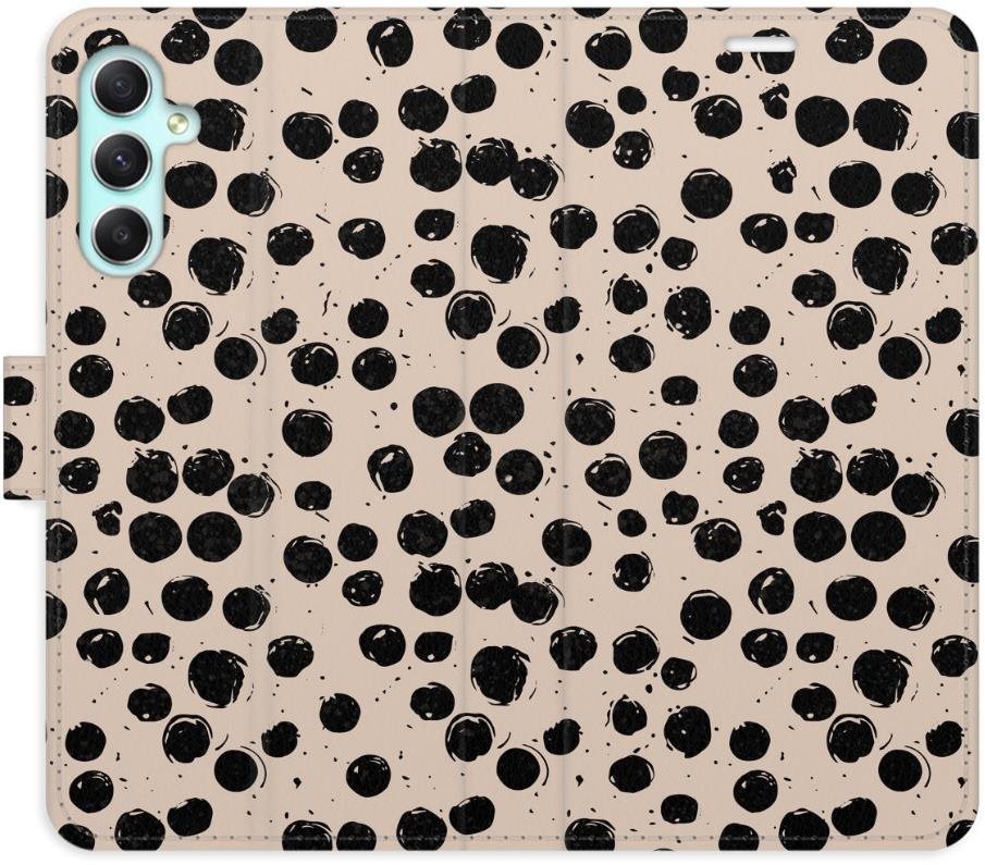 iSaprio Flip puzdro Dotted 02 pre Samsung Galaxy A34 5G
