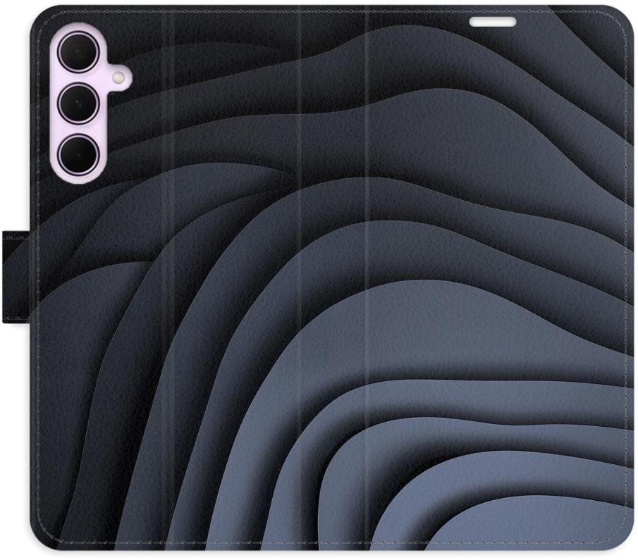 iSaprio Flip puzdro Dark Waves pre Samsung Galaxy A35 5G