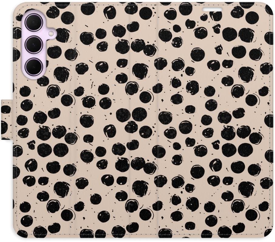 iSaprio Flip puzdro Dotted 02 pre Samsung Galaxy A35 5G