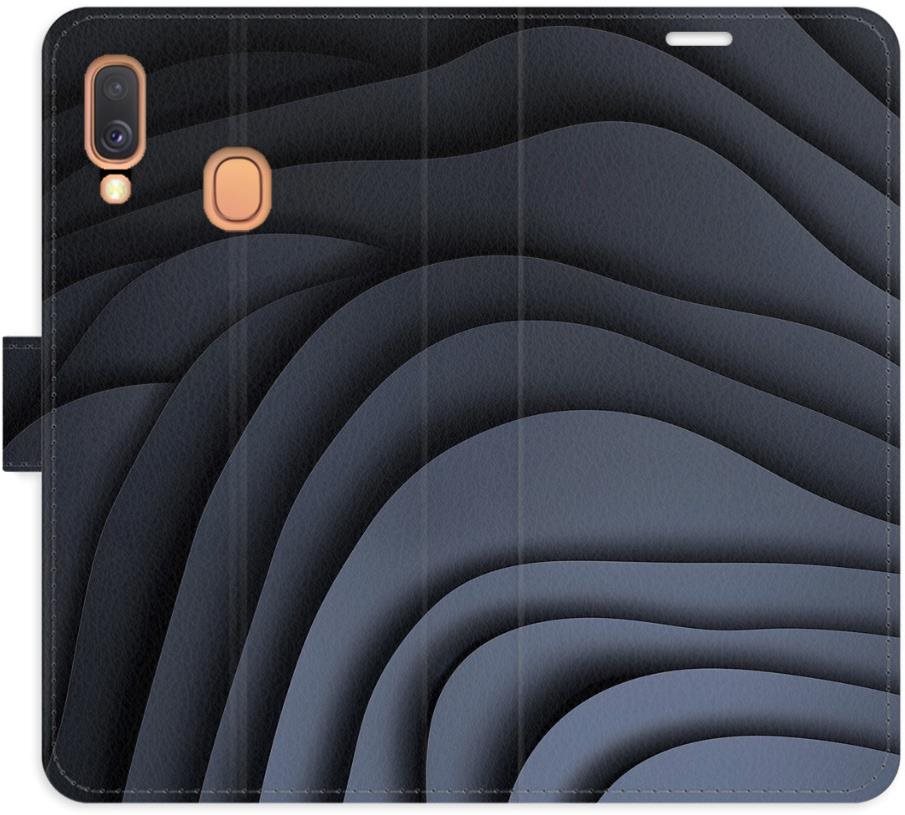 iSaprio Flip puzdro Dark Waves pre Samsung Galaxy A40