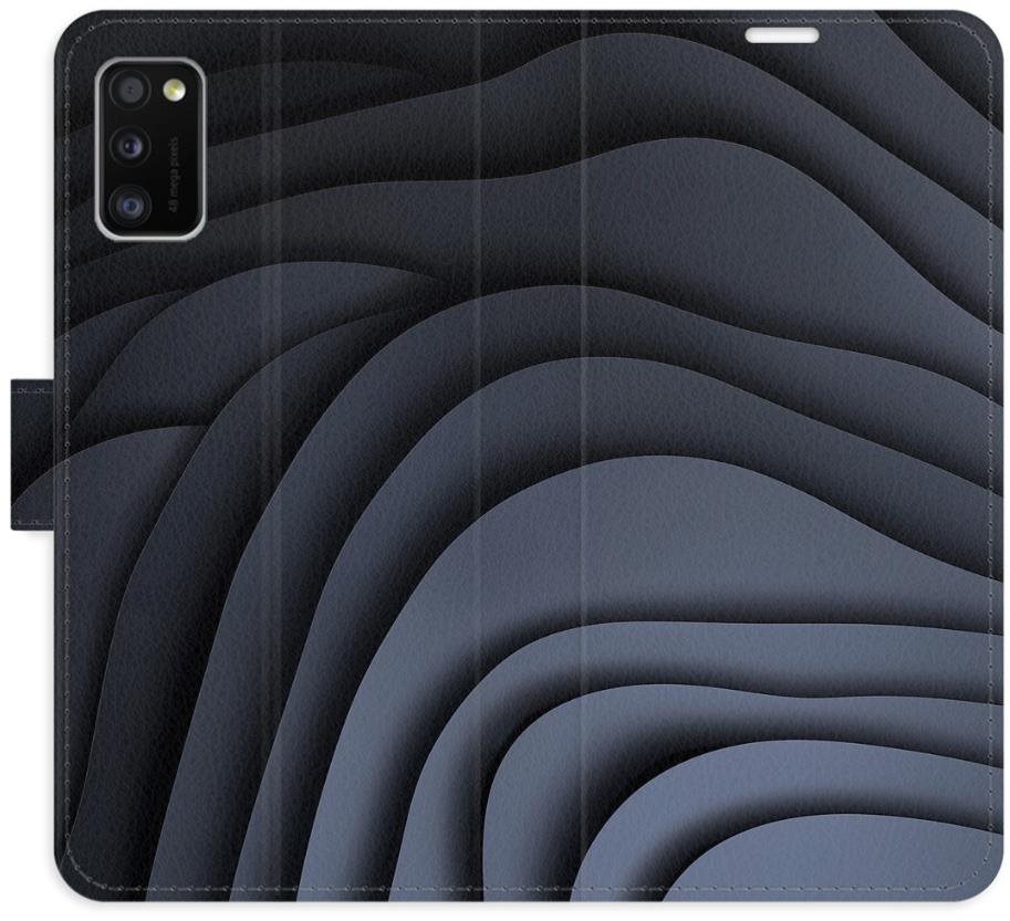 iSaprio Flip puzdro Dark Waves pre Samsung Galaxy A41