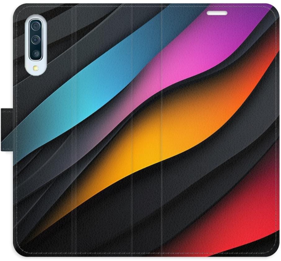 iSaprio Flip puzdro Color Waves pre Samsung Galaxy A50