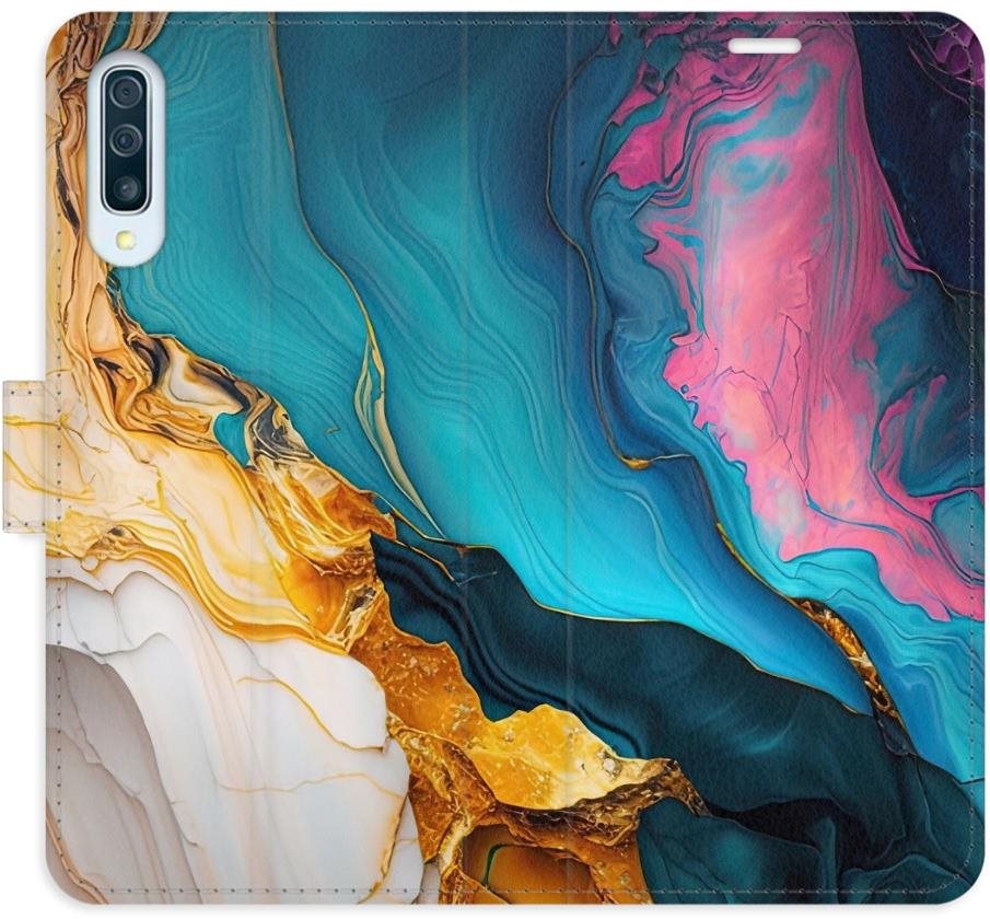 iSaprio Flip puzdro Colourful Marble pre Samsung Galaxy A50