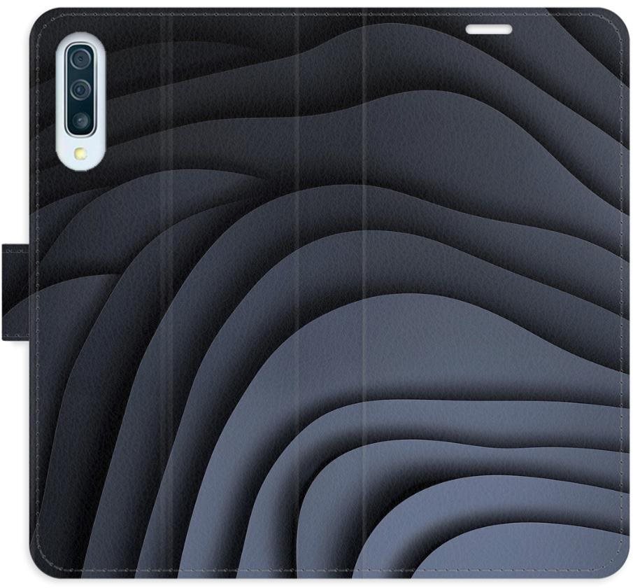 iSaprio Flip puzdro Dark Waves pre Samsung Galaxy A50