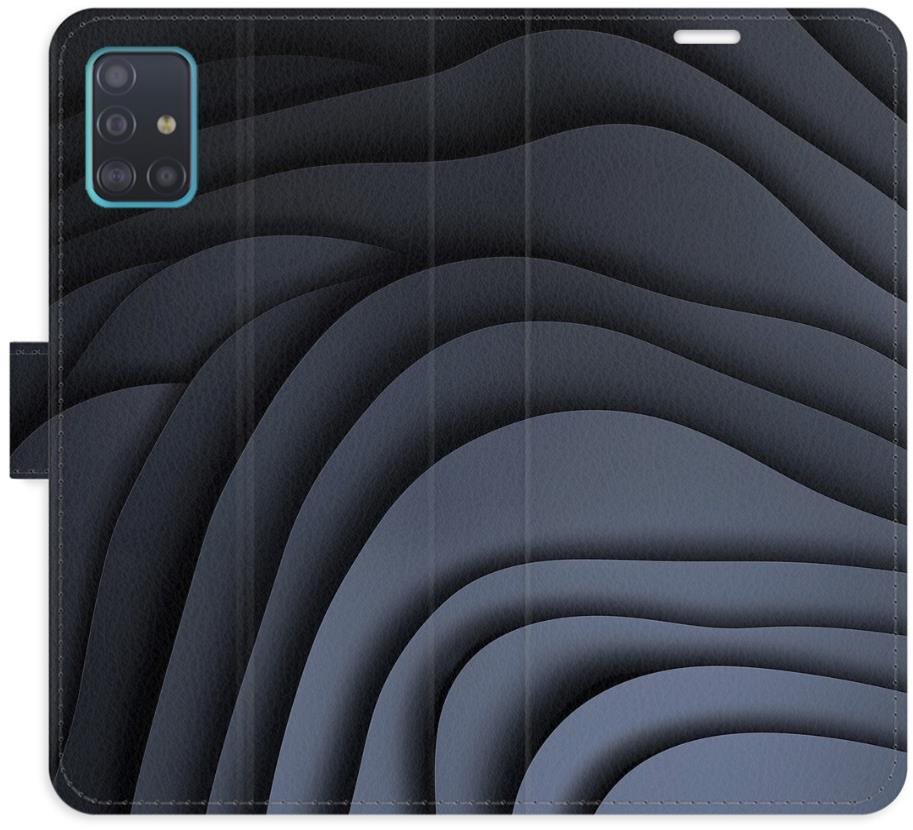 iSaprio Flip puzdro Dark Waves pre Samsung Galaxy A51