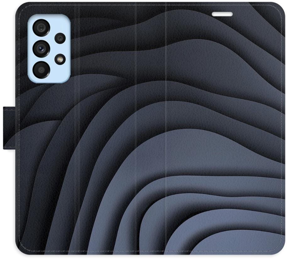 iSaprio Flip puzdro Dark Waves pre Samsung Galaxy A53 5G