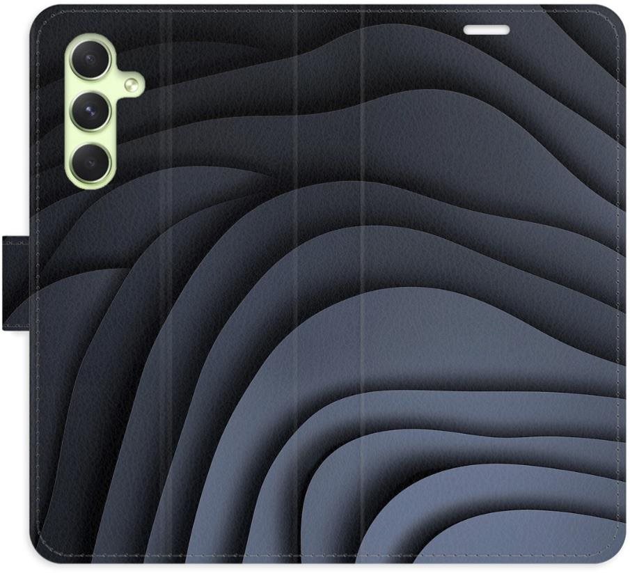 iSaprio Flip puzdro Dark Waves pre Samsung Galaxy A54 5G