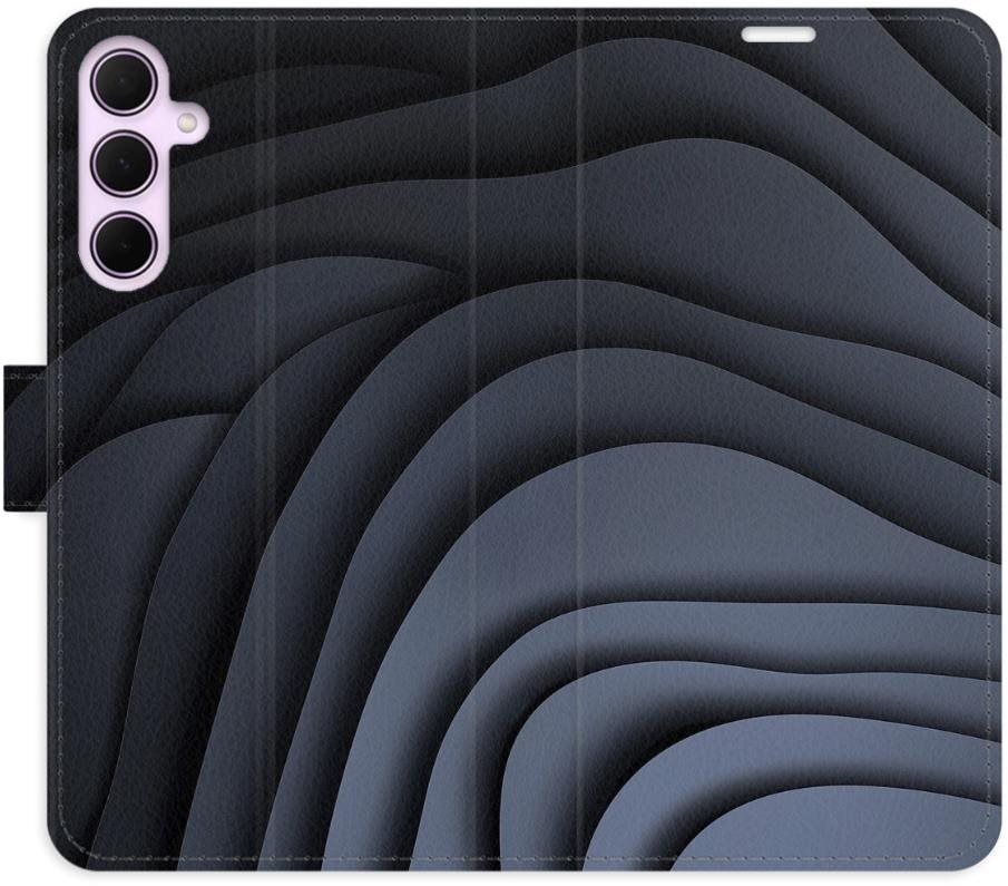 iSaprio Flip puzdro Dark Waves pre Samsung Galaxy A55 5G