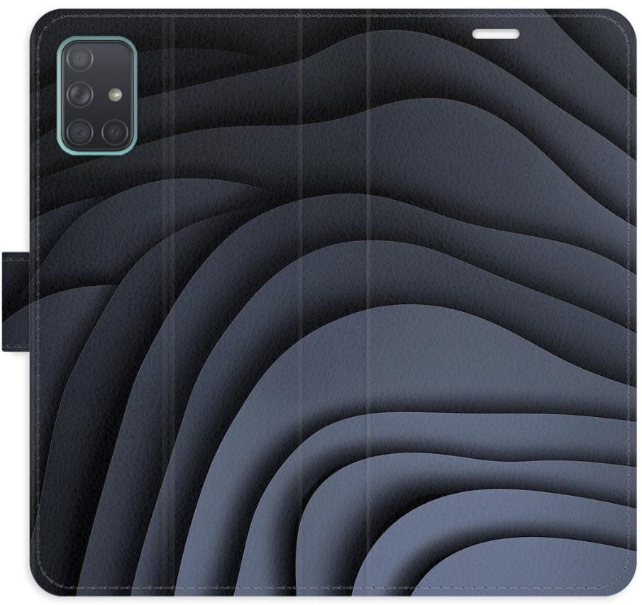 iSaprio Flip puzdro Dark Waves pre Samsung Galaxy A71