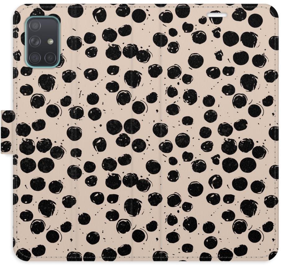 iSaprio Flip puzdro Dotted 02 pre Samsung Galaxy A71