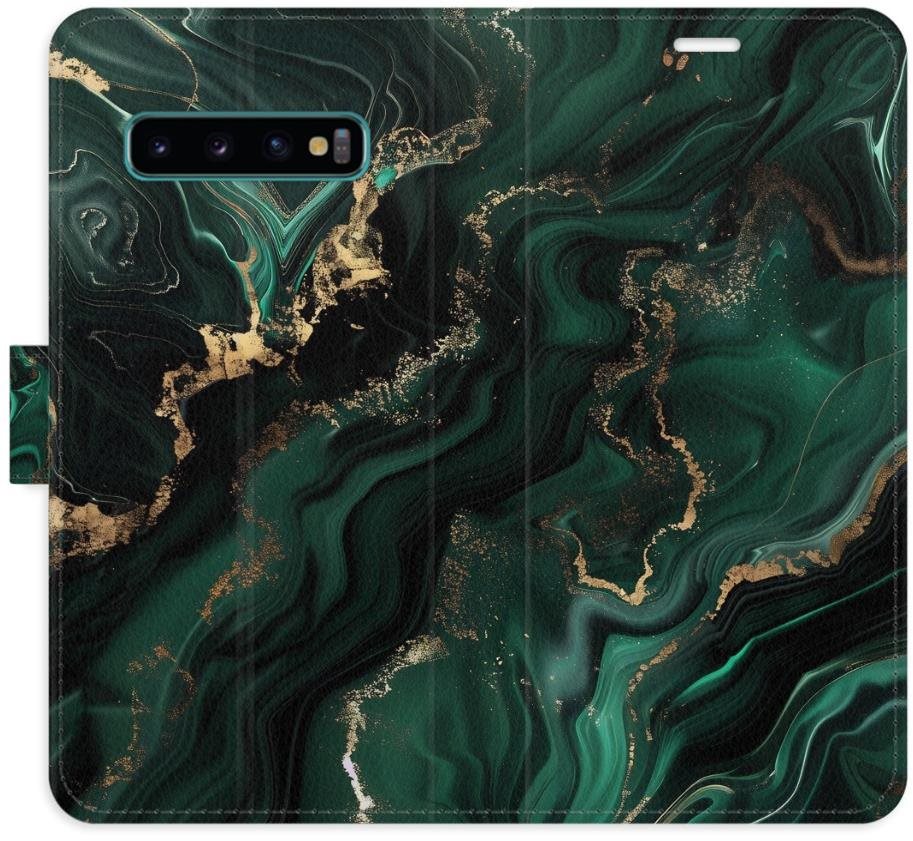 iSaprio Flip puzdro Emerald 02 pre Samsung Galaxy S10