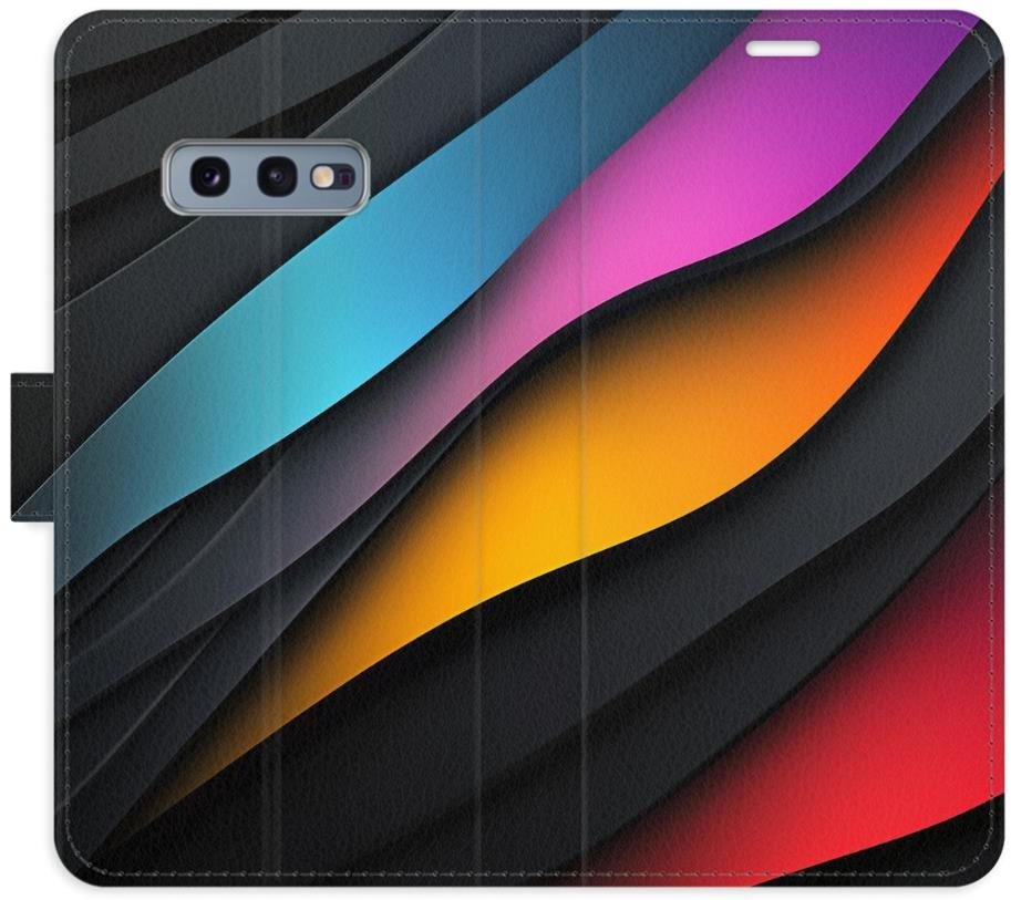 iSaprio Flip puzdro Color Waves pre Samsung Galaxy S10e