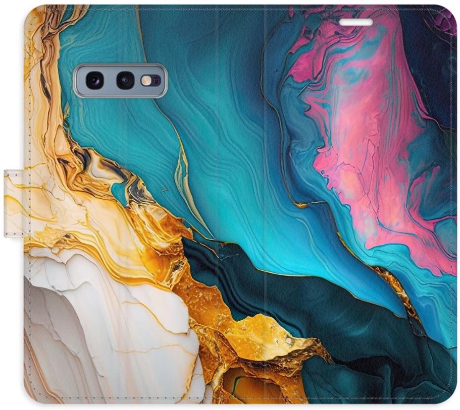 iSaprio Flip puzdro Colourful Marble pre Samsung Galaxy S10e