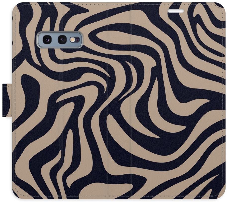 iSaprio Flip puzdro Zebra Black 02 pre Samsung Galaxy S10e