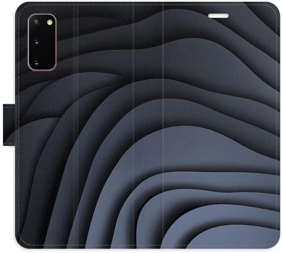 iSaprio Flip puzdro Dark Waves pre Samsung Galaxy S20