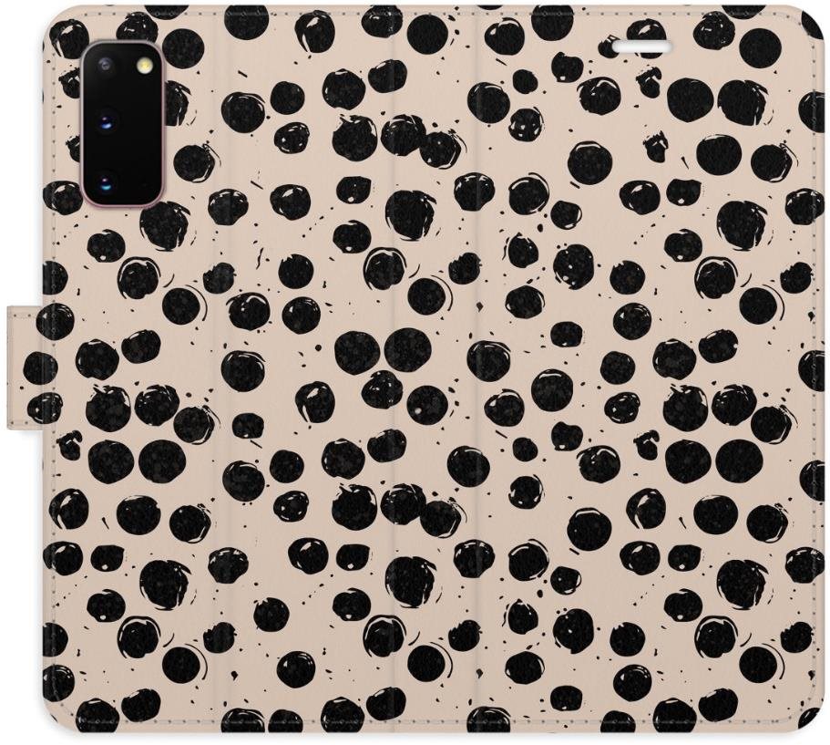 iSaprio Flip puzdro Dotted 02 pre Samsung Galaxy S20