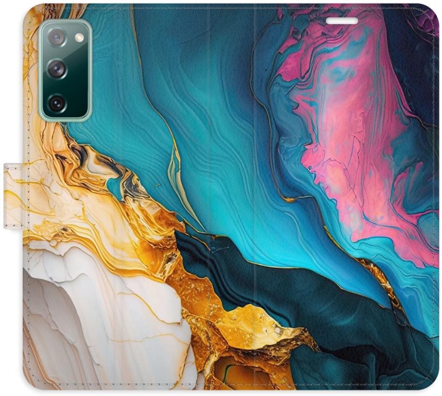 iSaprio Flip puzdro Colourful Marble pre Samsung Galaxy S20 FE