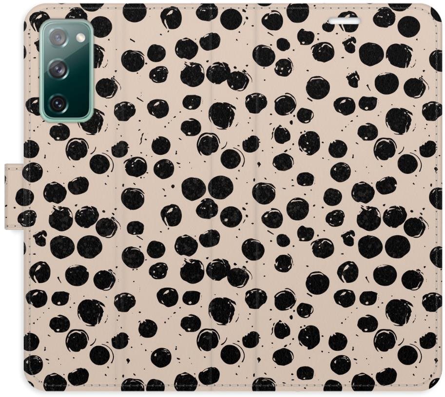 iSaprio Flip puzdro Dotted 02 pre Samsung Galaxy S20 FE