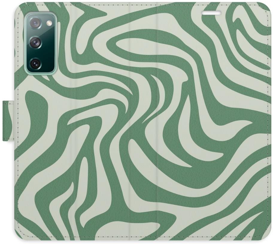 iSaprio Flip puzdro Zebra Green 02 pre Samsung Galaxy S20 FE