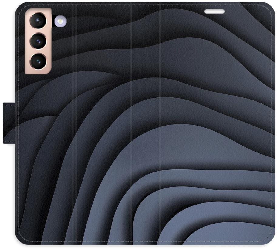 iSaprio Flip puzdro Dark Waves pre Samsung Galaxy S21