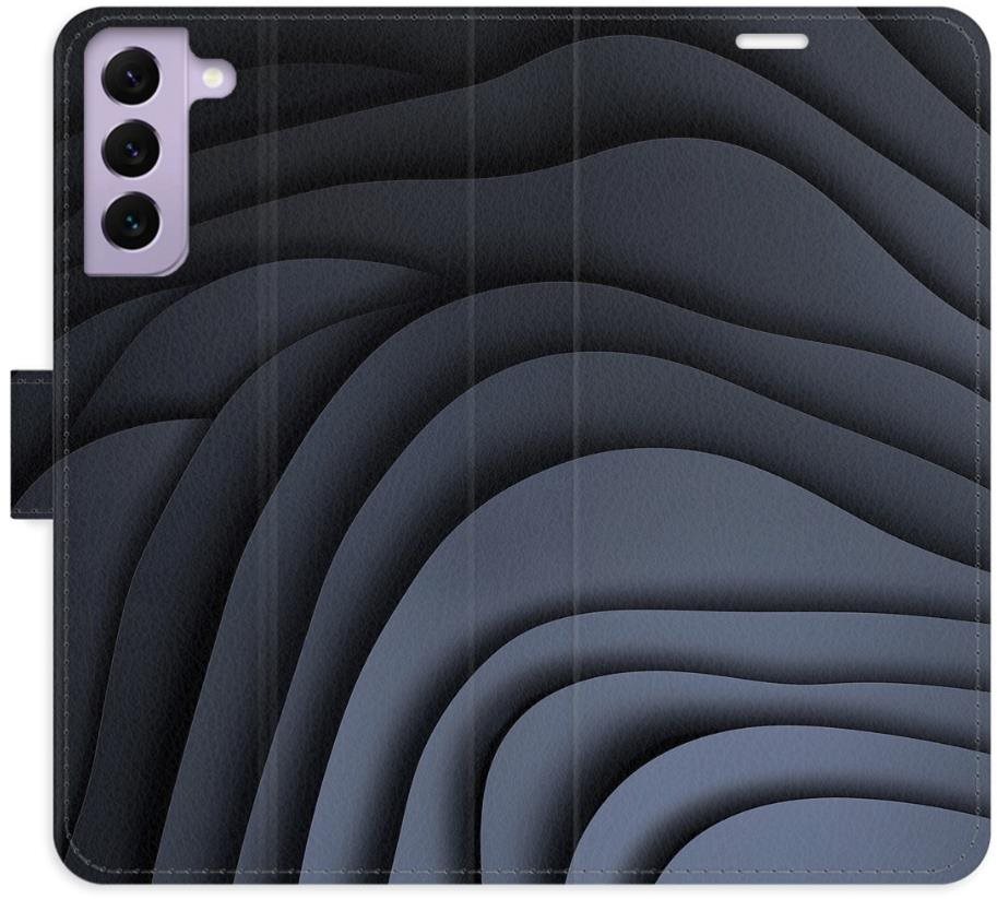 iSaprio Flip puzdro Dark Waves pre Samsung Galaxy S22 5G