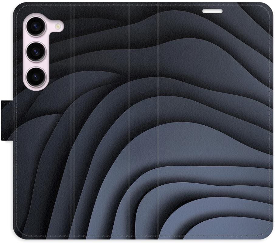 iSaprio Flip puzdro Dark Waves pre Samsung Galaxy S23 5G