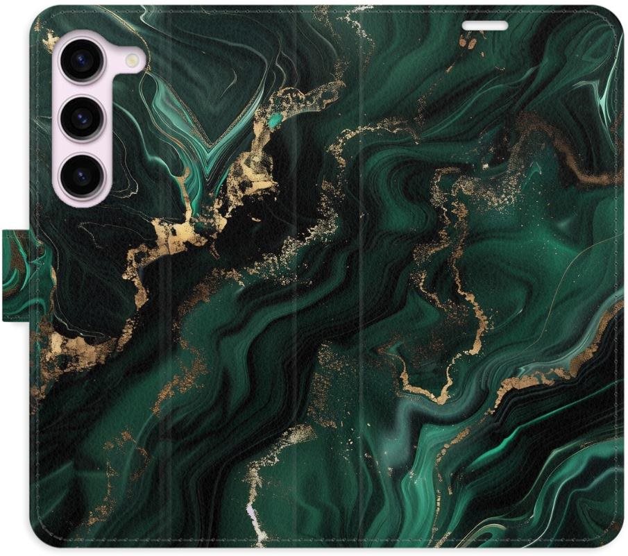 iSaprio Flip puzdro Emerald 02 pre Samsung Galaxy S23 5G