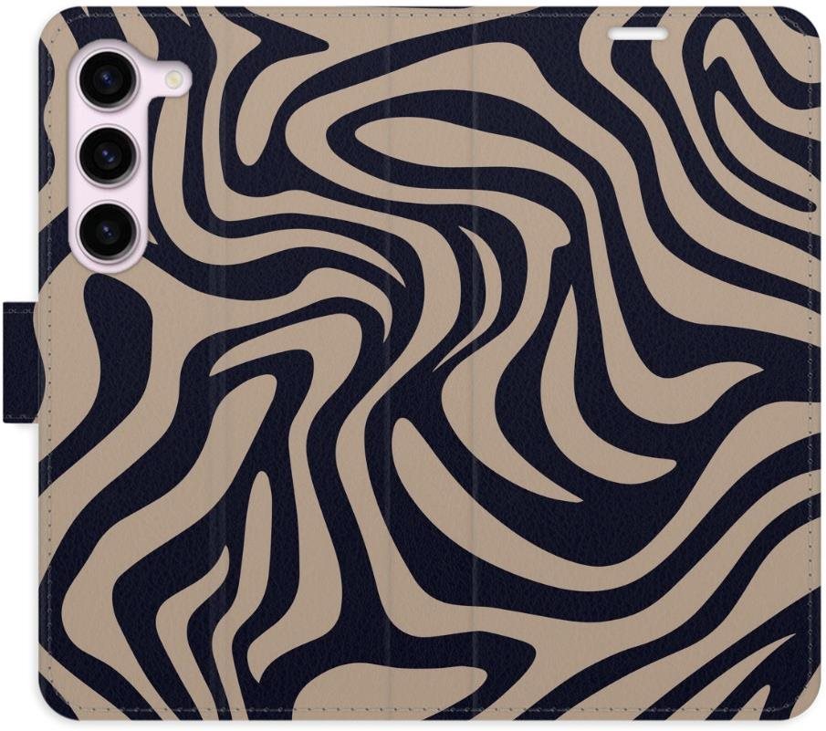iSaprio Flip puzdro Zebra Black 02 na Samsung Galaxy S23 5G