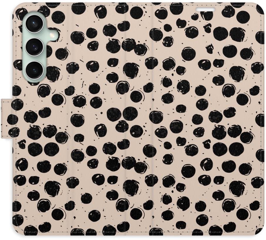 iSaprio Flip puzdro Dotted 02 na Samsung Galaxy S23 FE