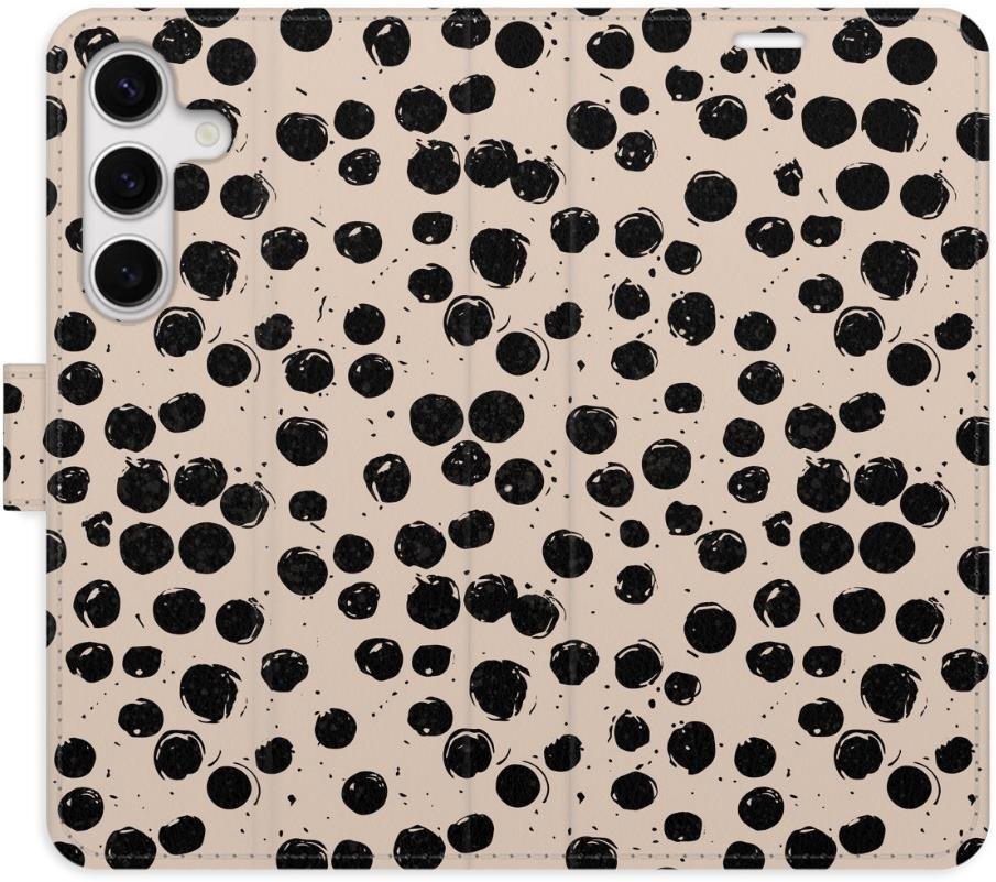 iSaprio Flip puzdro Dotted 02 pre Samsung Galaxy S24