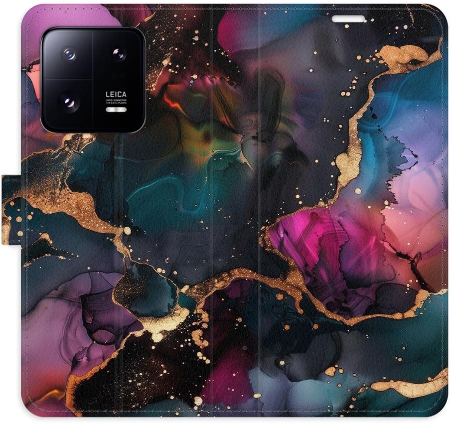 iSaprio Flip puzdro Dark Marble pre Xiaomi 13 Pro