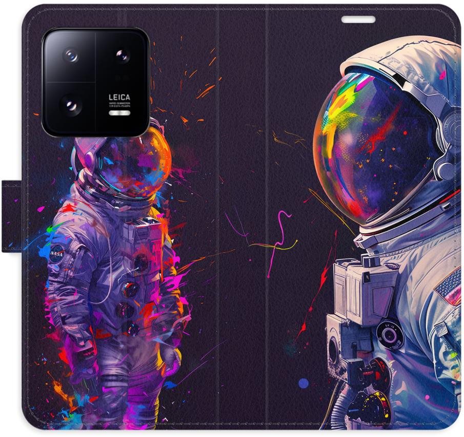 iSaprio Flip puzdro Neon Astronaut 02 pre Xiaomi 13 Pro