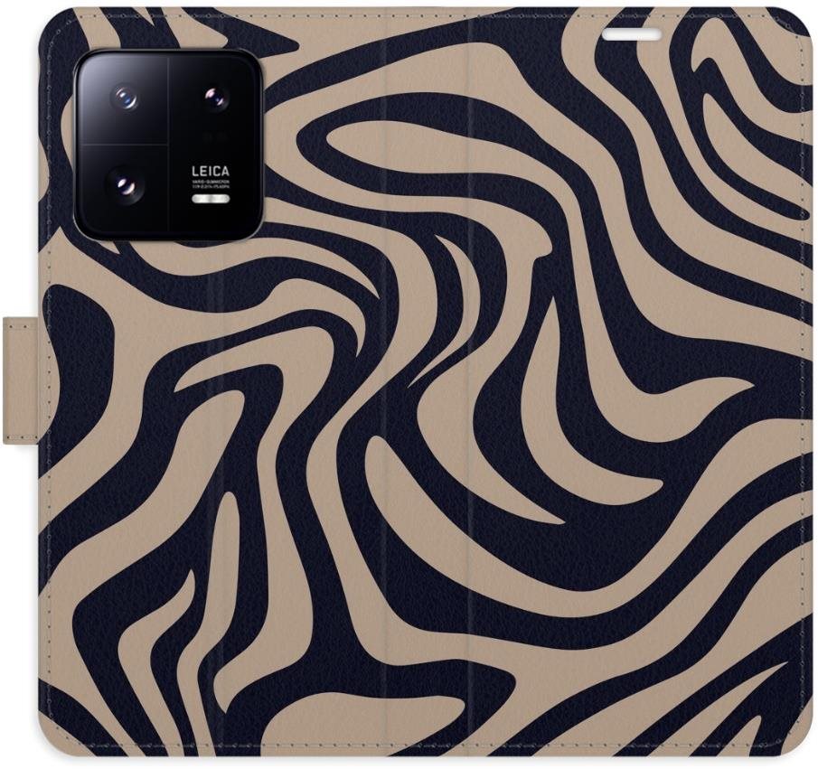 iSaprio Flip puzdro Zebra Black 02 pre Xiaomi 13 Pro