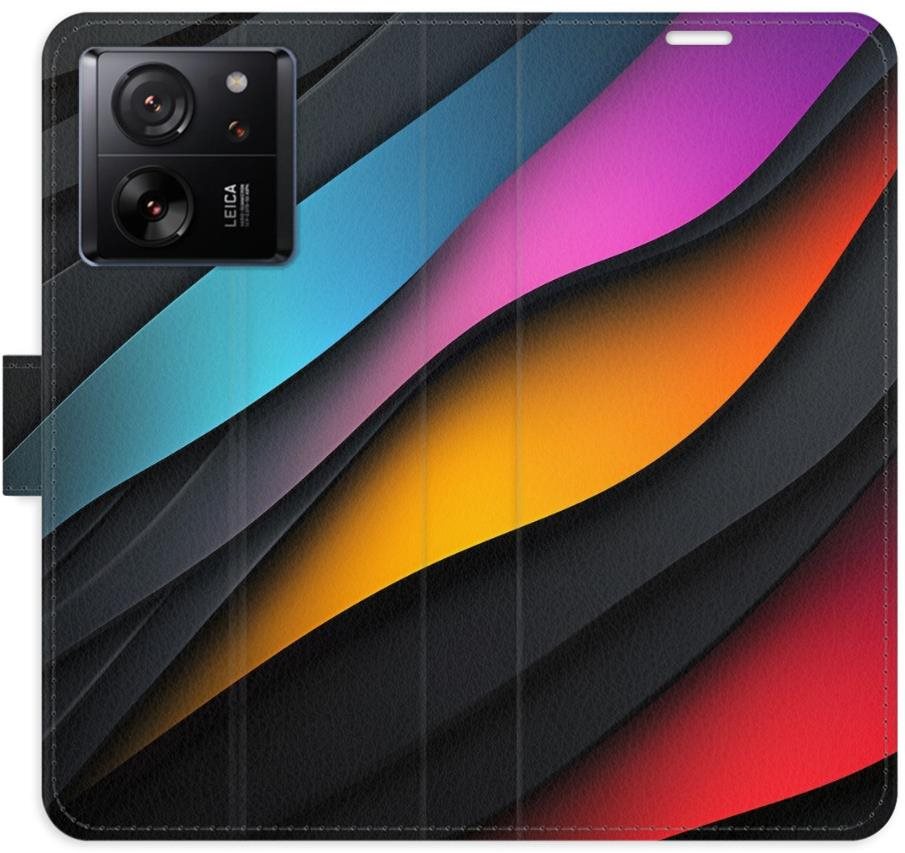 iSaprio Flip puzdro Color Waves pre Xiaomi 13T / 13T Pro