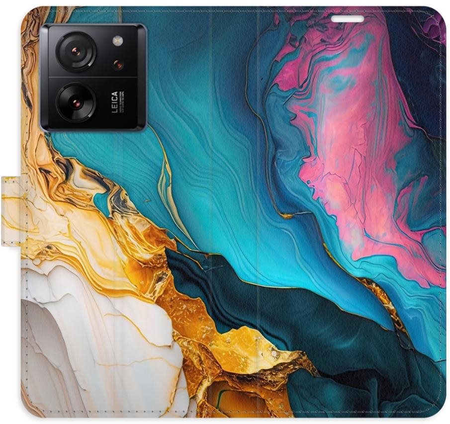 iSaprio Flip puzdro Colourful Marble pre Xiaomi 13T / 13T Pro