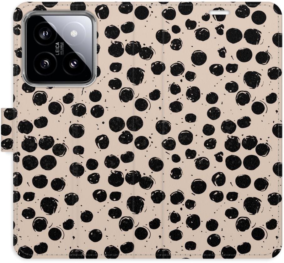 iSaprio Flip puzdro Dotted 02 pre Xiaomi 14