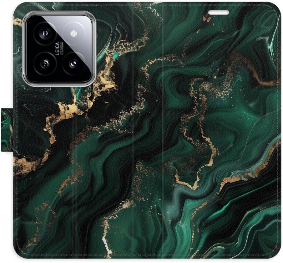 iSaprio Flip puzdro Emerald 02 na Xiaomi 14
