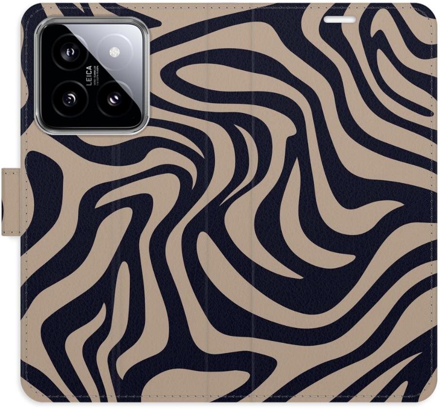 iSaprio Flip puzdro Zebra Black 02 pre Xiaomi 14