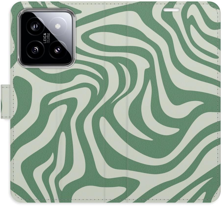 iSaprio Flip puzdro Zebra Green 02 na Xiaomi 14