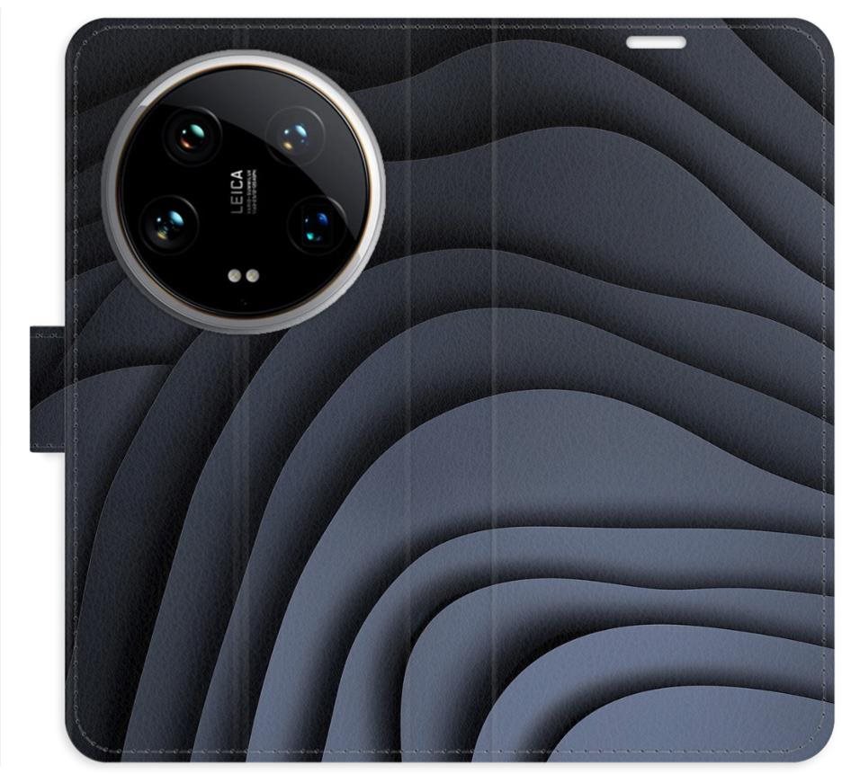 iSaprio Flip puzdro Dark Waves pre Xiaomi 14 Ultra