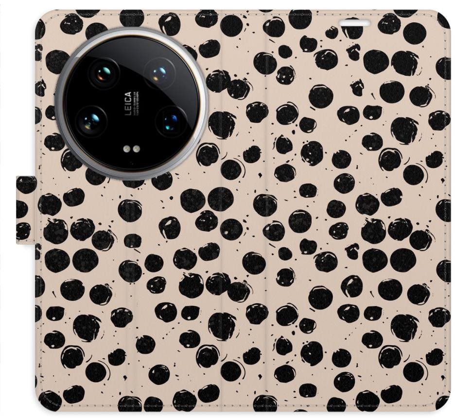 iSaprio Flip puzdro Dotted 02 pre Xiaomi 14 Ultra