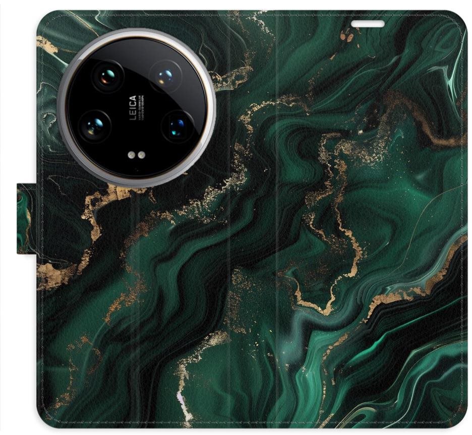 iSaprio Flip puzdro Emerald 02 pre Xiaomi 14 Ultra