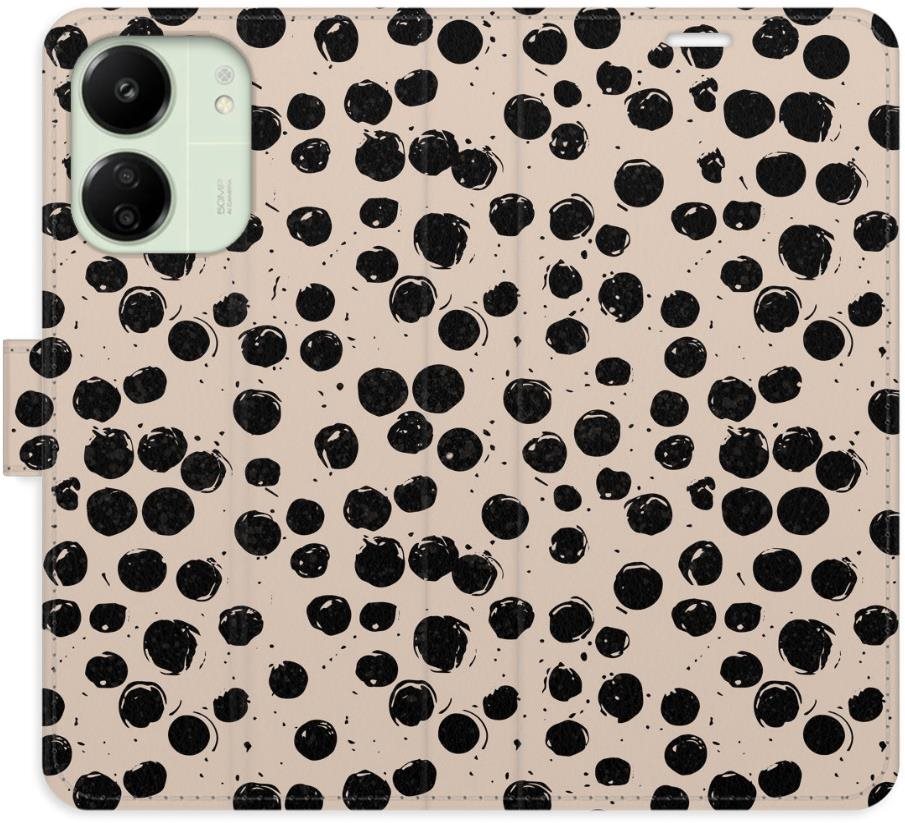 iSaprio Flip puzdro Dotted 02 pre Xiaomi Redmi 13C